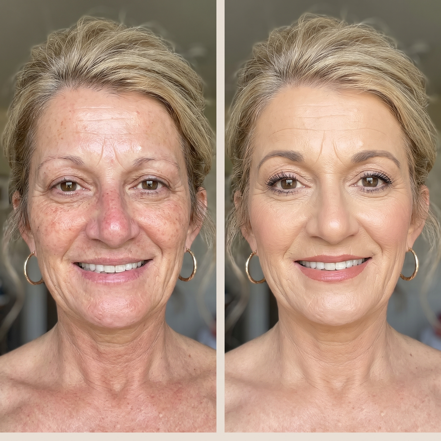 Before and after, Alison