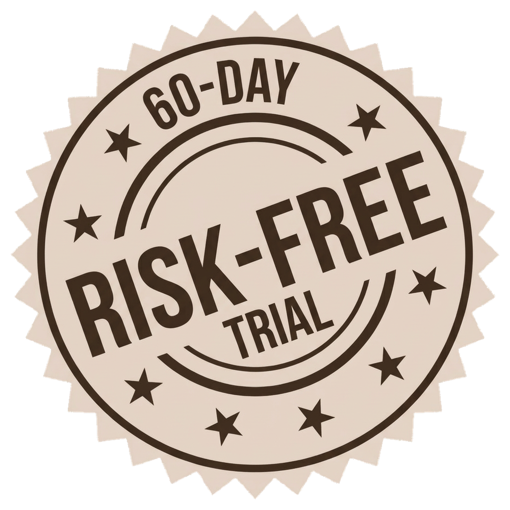 60-day money-back guarantee