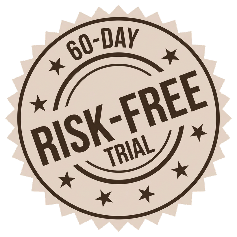 60-day money-back guarantee