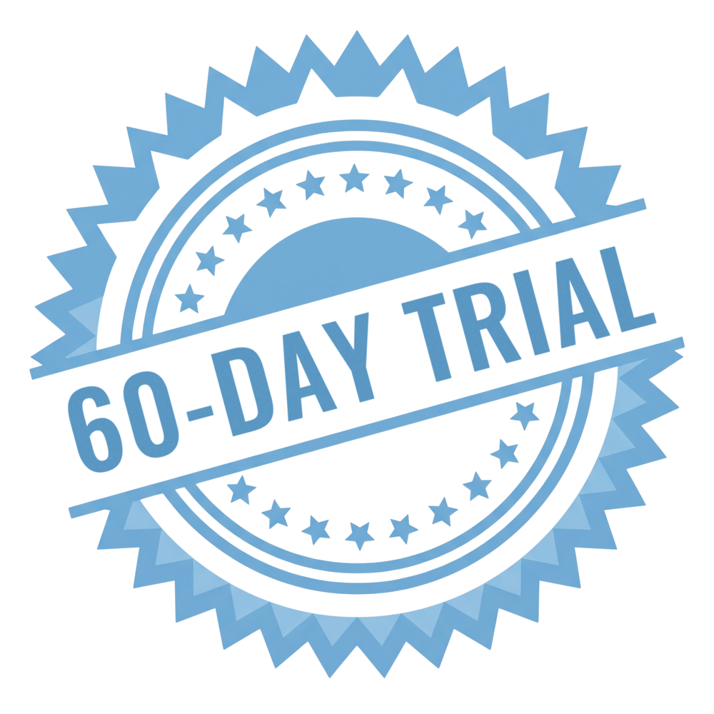 Try it risk-free for 60 days